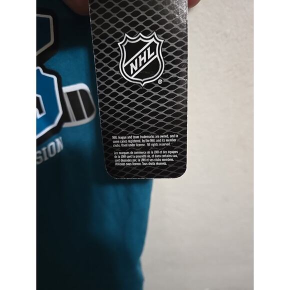 NHL San Jose Sharks Boys XL 16/18 Tee Shirt Graphic - Picture 4 of 9